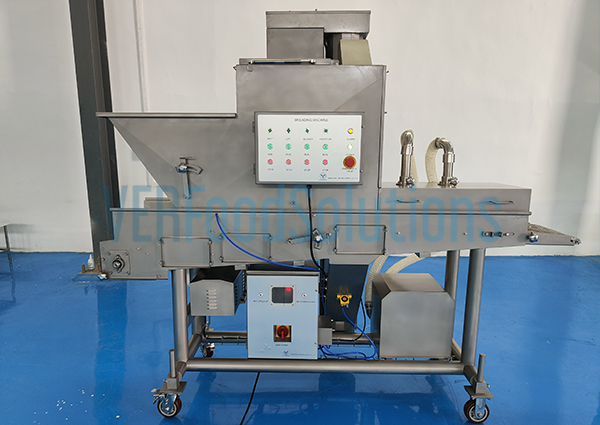 bread crumbing machine