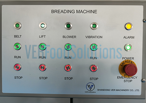 bread crumbing machine