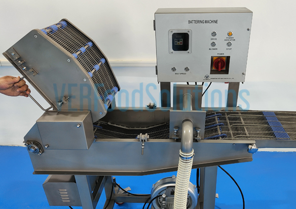 300mm Dip Tempura Battering Machine