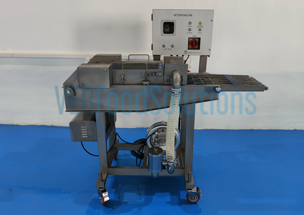 300mm Dip Tempura Battering Machine