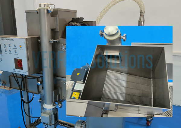 300mm predusting machine