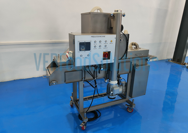 300mm predusting machine