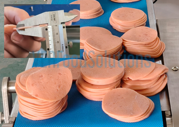 Continuous Fresh Meat Slicer