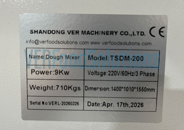 twin speed dough mixer