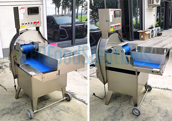 Upgrade Your Cucumber Pickling with the Flexible IVC806 Industrial Vegetable Cutting machine