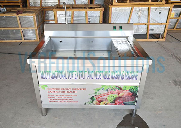Commercial Ozone Bubble Fruit And Vegetable Washer