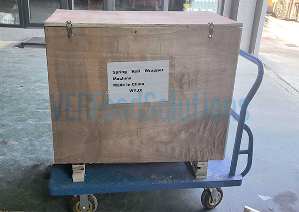 automatic spring roll wrapper machine