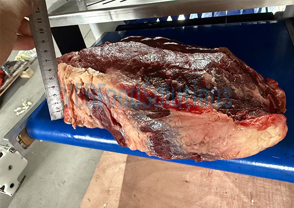 tabletop meat strip cutting machine