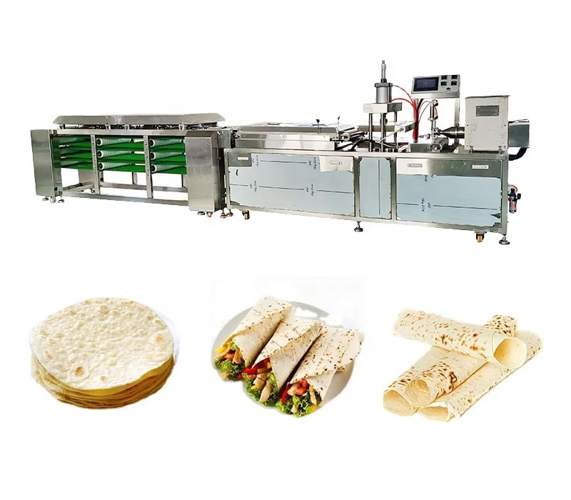 automatic chapati tortilla roti machine