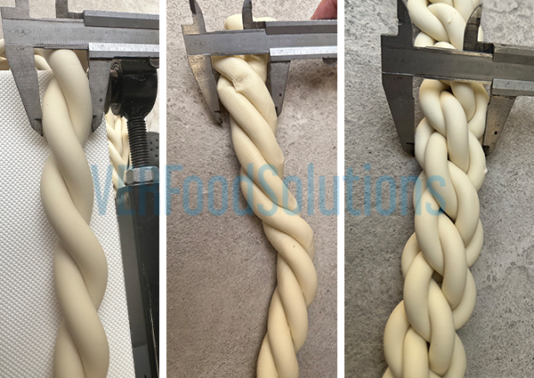 dough braiding machine