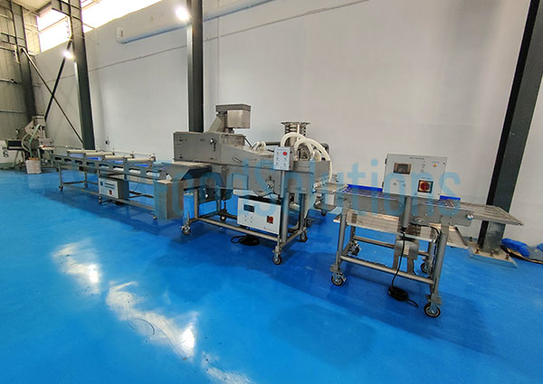 Australia Freeze Dried Veggie Project: Custom Apple Slice Preduster Coating Line Full Case Study