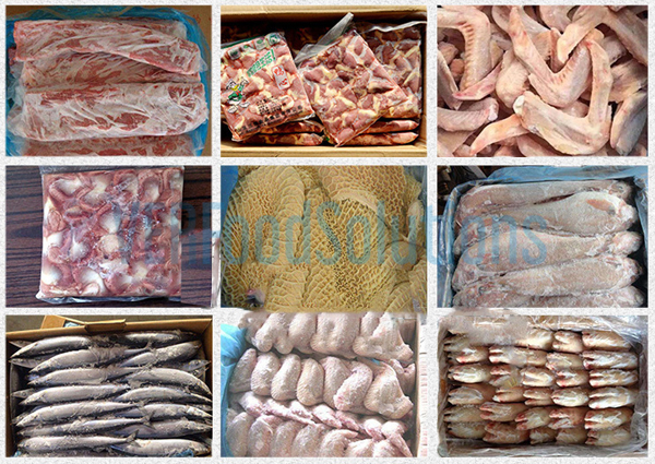 Immersion meat seafood fruit vegetable thawing machine