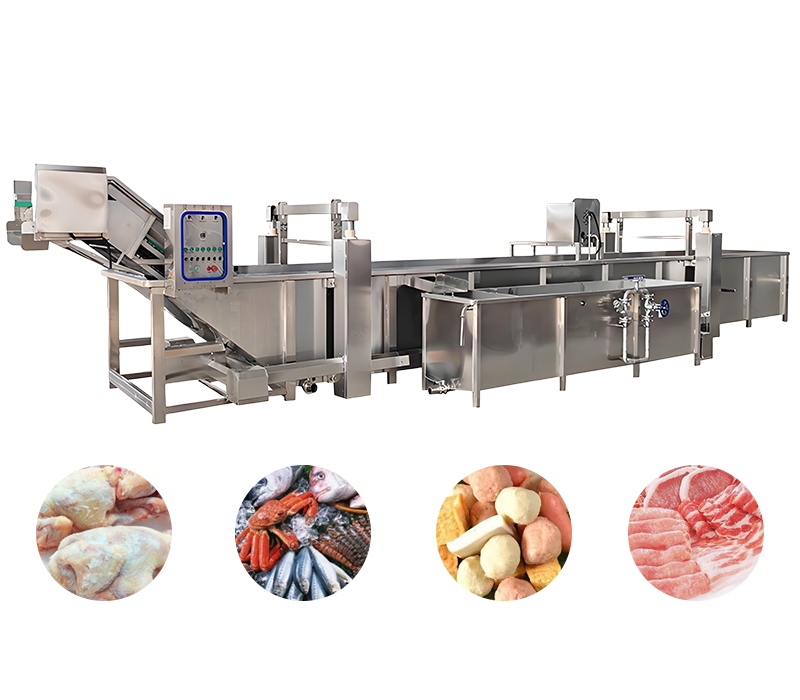 Immersion Meat Seafood Fruit Vegetable Thawing Machine